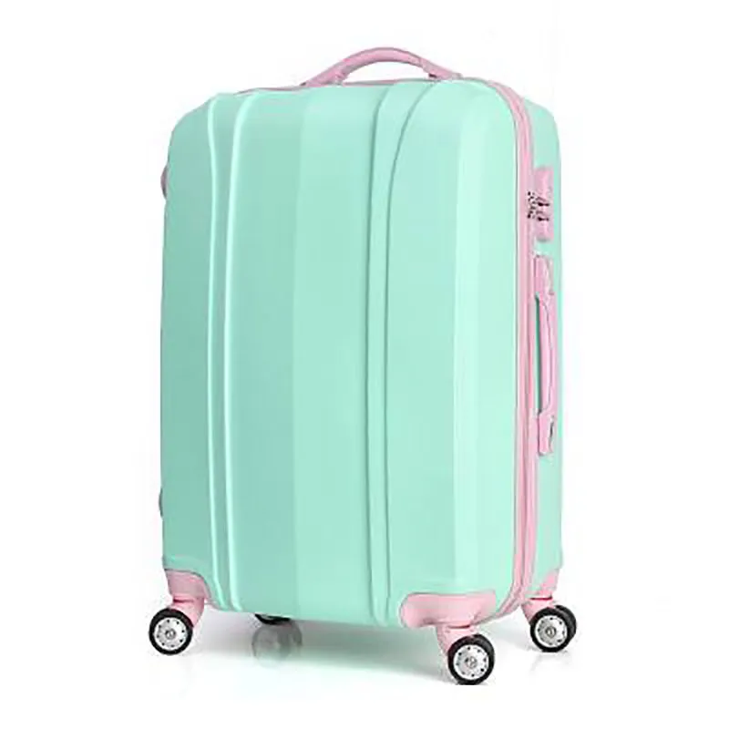 Kids Carry on ABS/ PC Spinner Smart Leisure Rolling Suitcase