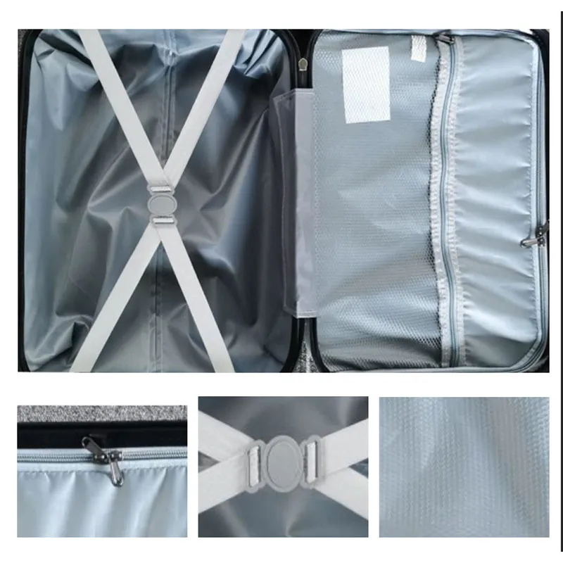 Kids Carry on ABS/ PC Spinner Smart Leisure Rolling Suitcase