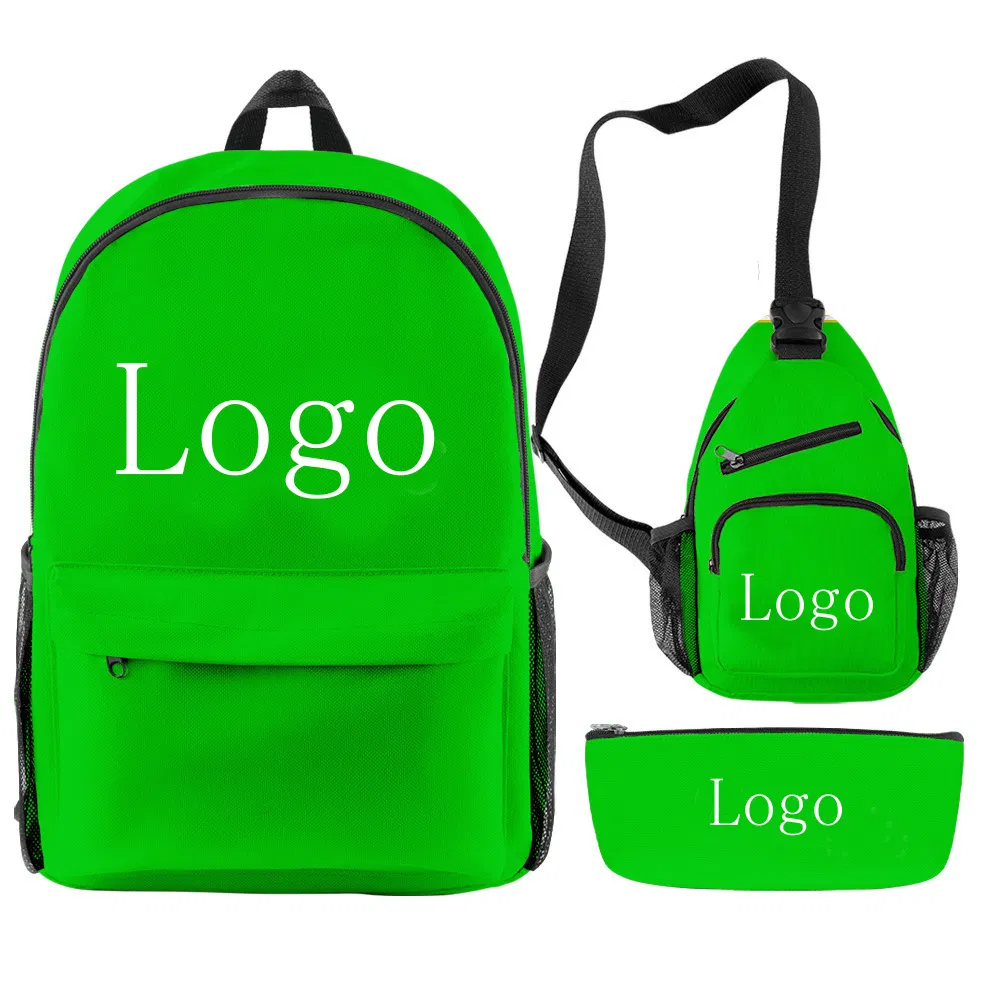 Leisure School Backpack with Customized Printing