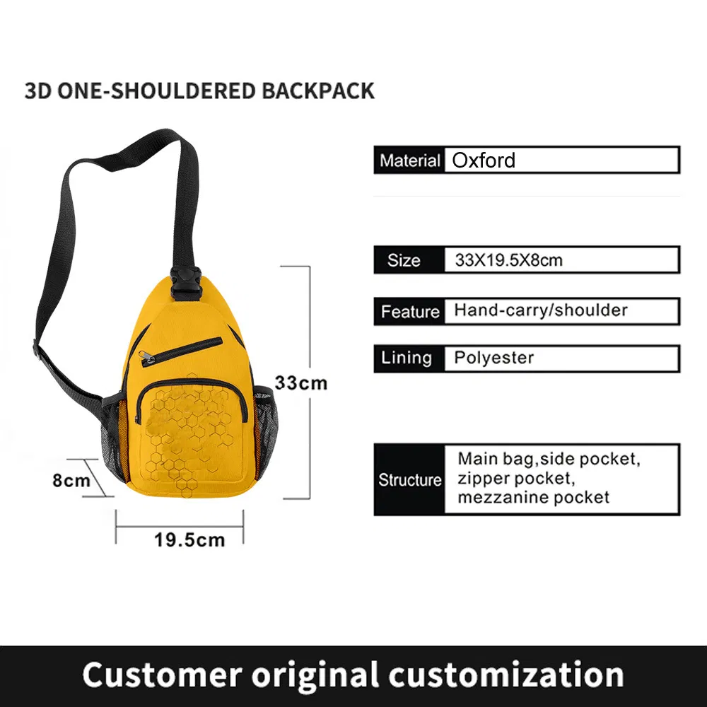 Leisure School Backpack with Customized Printing