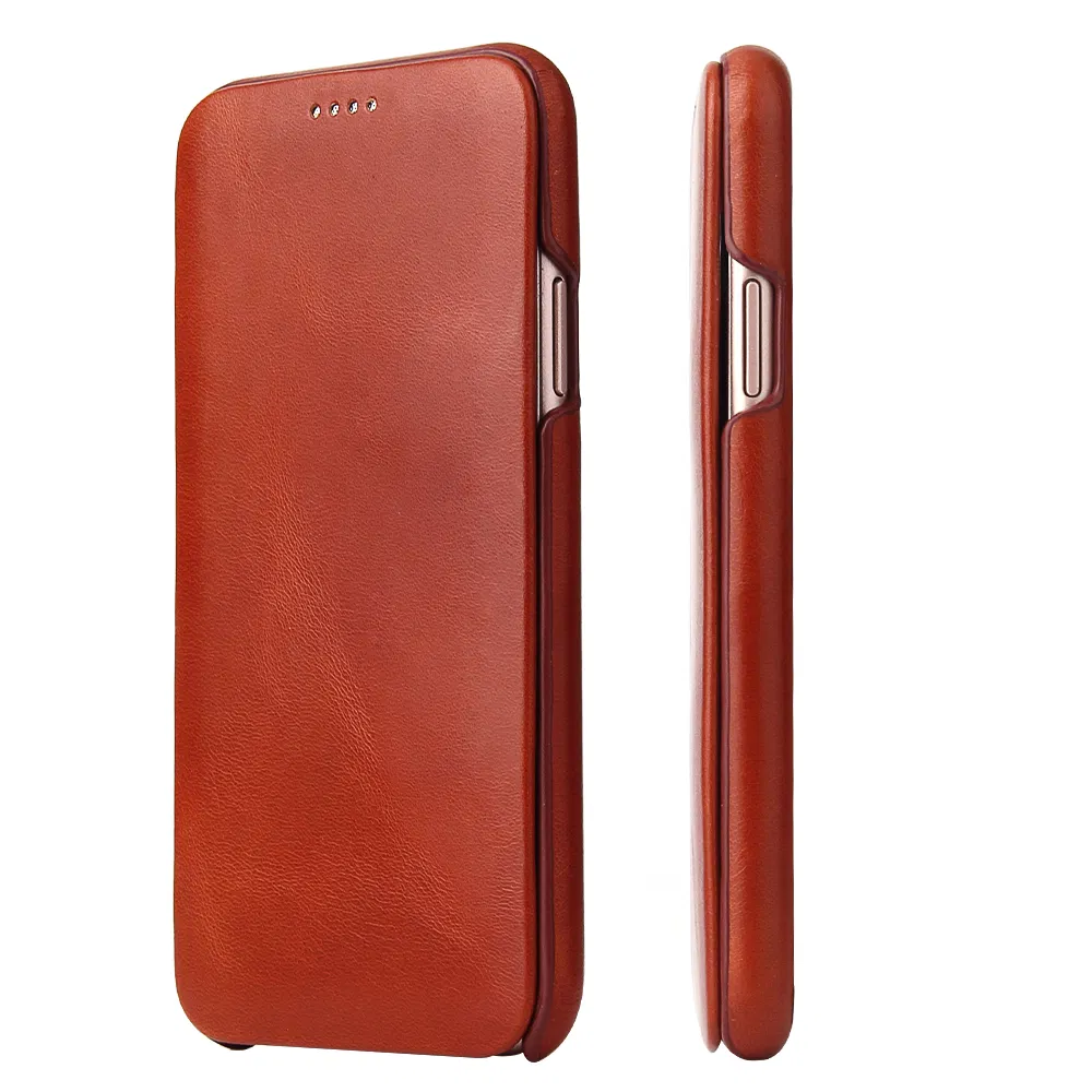Luxury Genuine Leather Mobile Phone Wallet Case Cell Phone Case for iPhone 6s/6splus Accessories