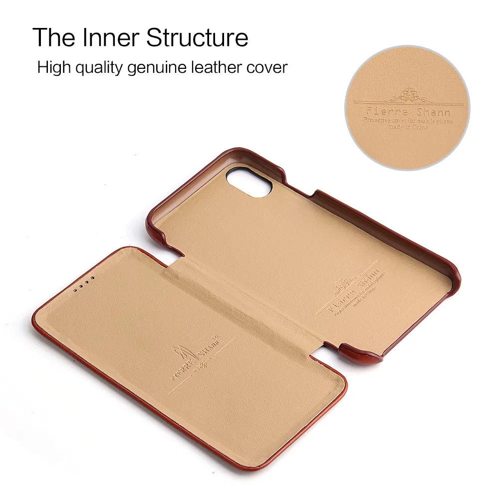 Luxury Genuine Leather Mobile Phone Wallet Case Cell Phone Case for iPhone 6s/6splus Accessories
