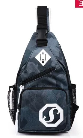 Men′s Bum Bag Fashion Simple Casual Crossbody Bag