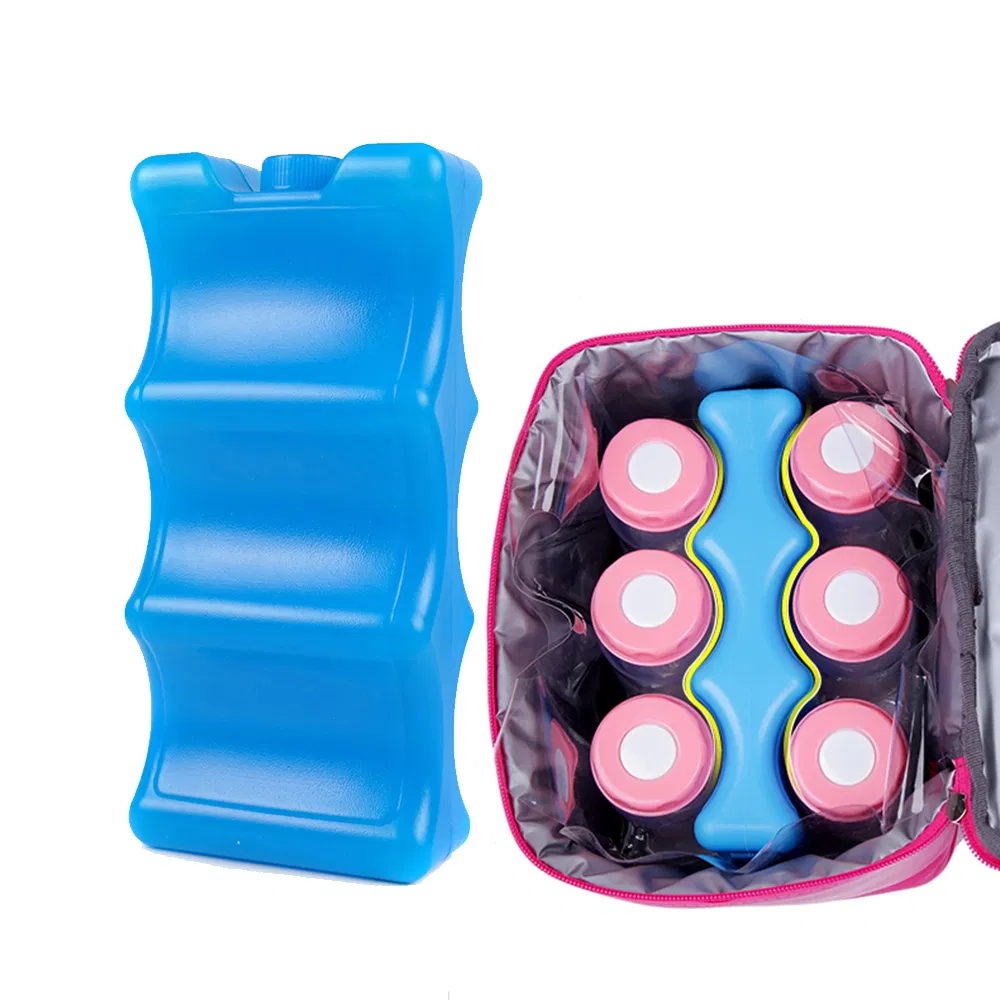 New 600ml Gel Freezer Ice Blocks Reusable Cool Cooler Pack Bag Water Injection Picnic Travel Lunch Box Fresh Food Storage