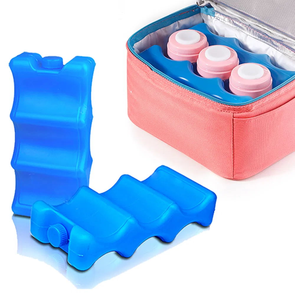 New 600ml Gel Freezer Ice Blocks Reusable Cool Cooler Pack Bag Water Injection Picnic Travel Lunch Box Fresh Food Storage