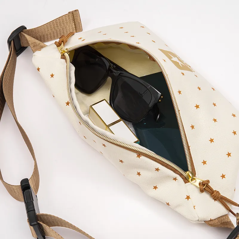 New Arrival Premium Fashion Running Sport Fanny Pack Polyester Hip Bum Belt Cross Body Waist Bag for Cycling Walking