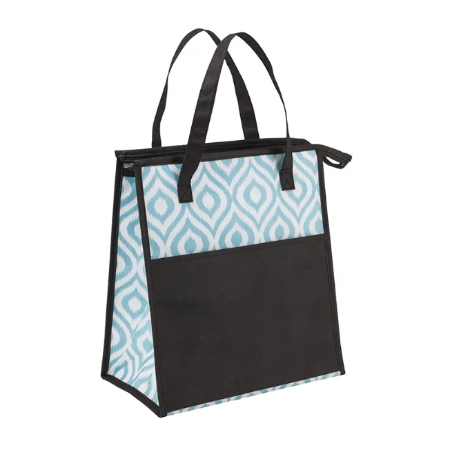 Non Woven Cooler Shopper Bag with Front Pocket