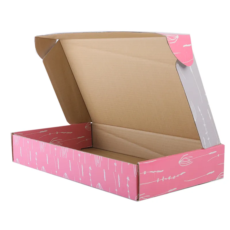 OEM Custom Attractive Price Hot Sale Portable Corrugated Clothing Mailer Box