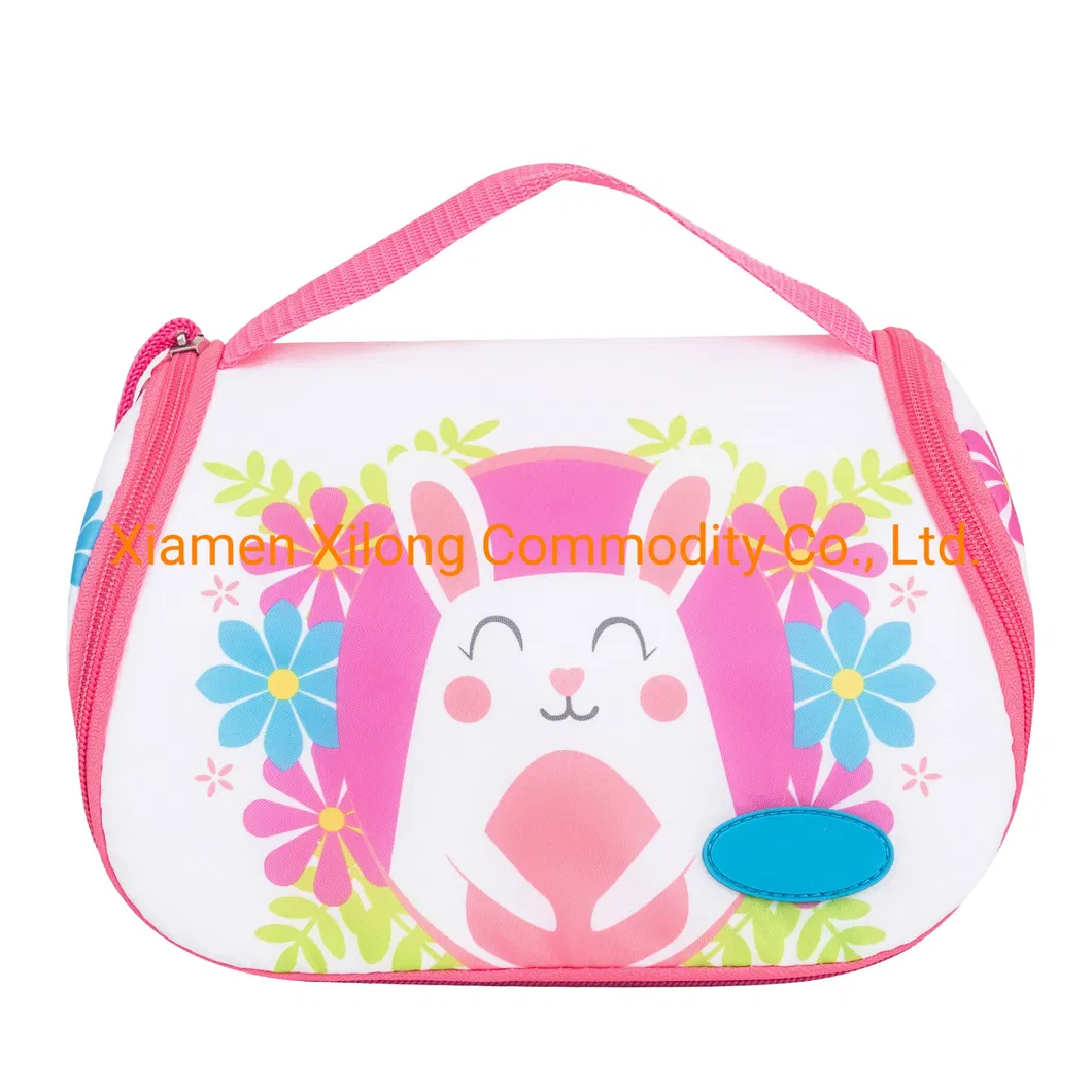 Portable Cooler Lunch Bag Picnic Tote Bag with Leakproof PEVA Lining