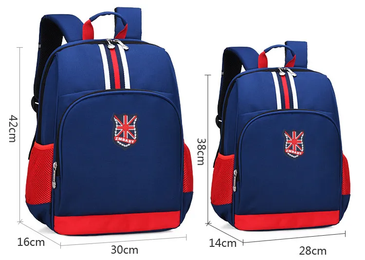 Primary Double Shoulder Student Children Child Pupils Kids School Satchel Schoolbag Backpack Pack Bag (CY9940)