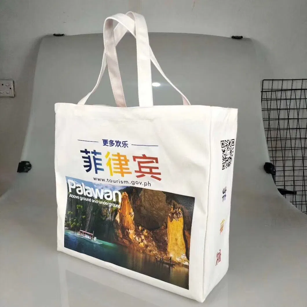 Promotional Custom Recycle Calico Cloth Canvastote Bag