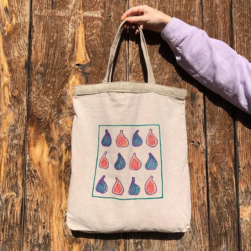 Promotional Custom Recycle Calico Cloth Canvastote Bag