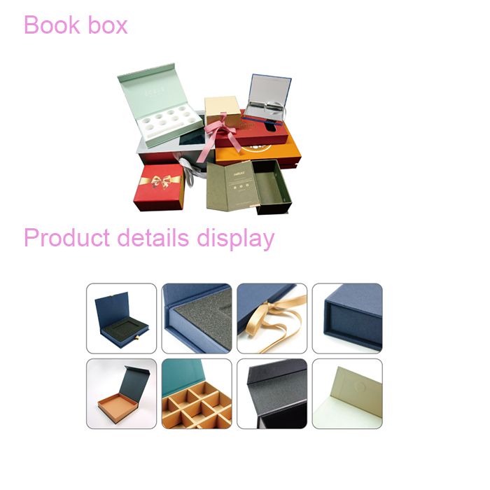 Qingdao Factory Debossing Rigid Cardboard Magnetic Paper Gift Box with Ribbon for Birthday