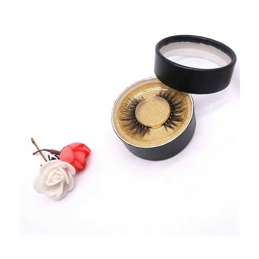 Retail Circular Transparent Window Eyelash Box (USD100.0 for 50sets including courier to door)