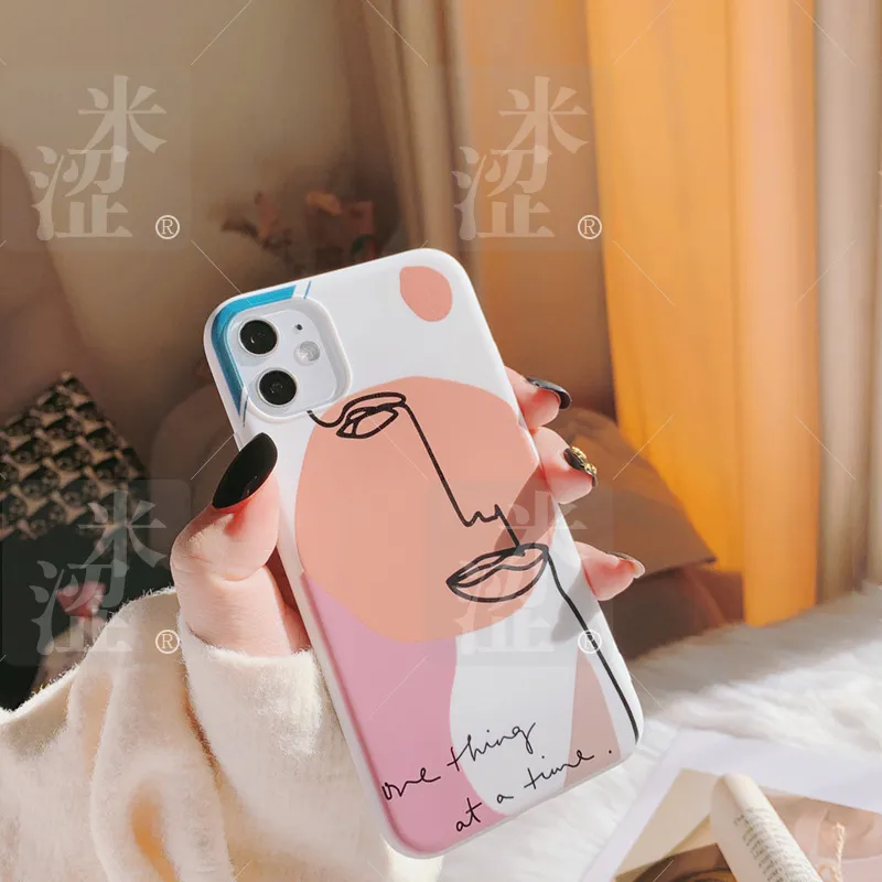 Semi, Luxury Sublimation Phone Cover, TPU Back Cover, TPU Mobile Phone Case, Graffiti Trend Art