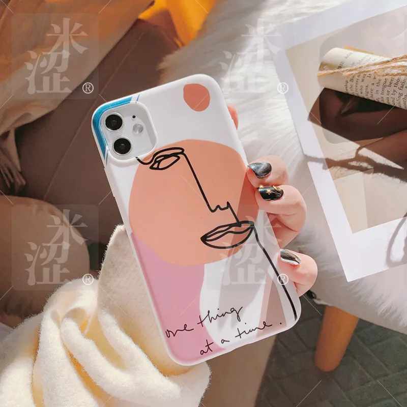Semi, Luxury Sublimation Phone Cover, TPU Back Cover, TPU Mobile Phone Case, Graffiti Trend Art