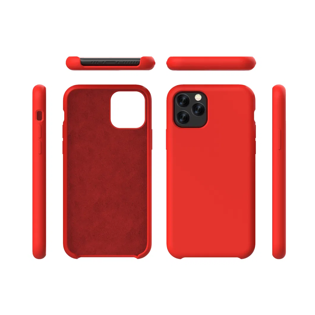 Shock Resistant Silicone Wholesale Cellphone Bulk Soft Mobile Cell Phone Accessories Full Back Cover Case for iPhone 11/12 Mini/PRO Max/X/Xr/Xs/7/8 Plus