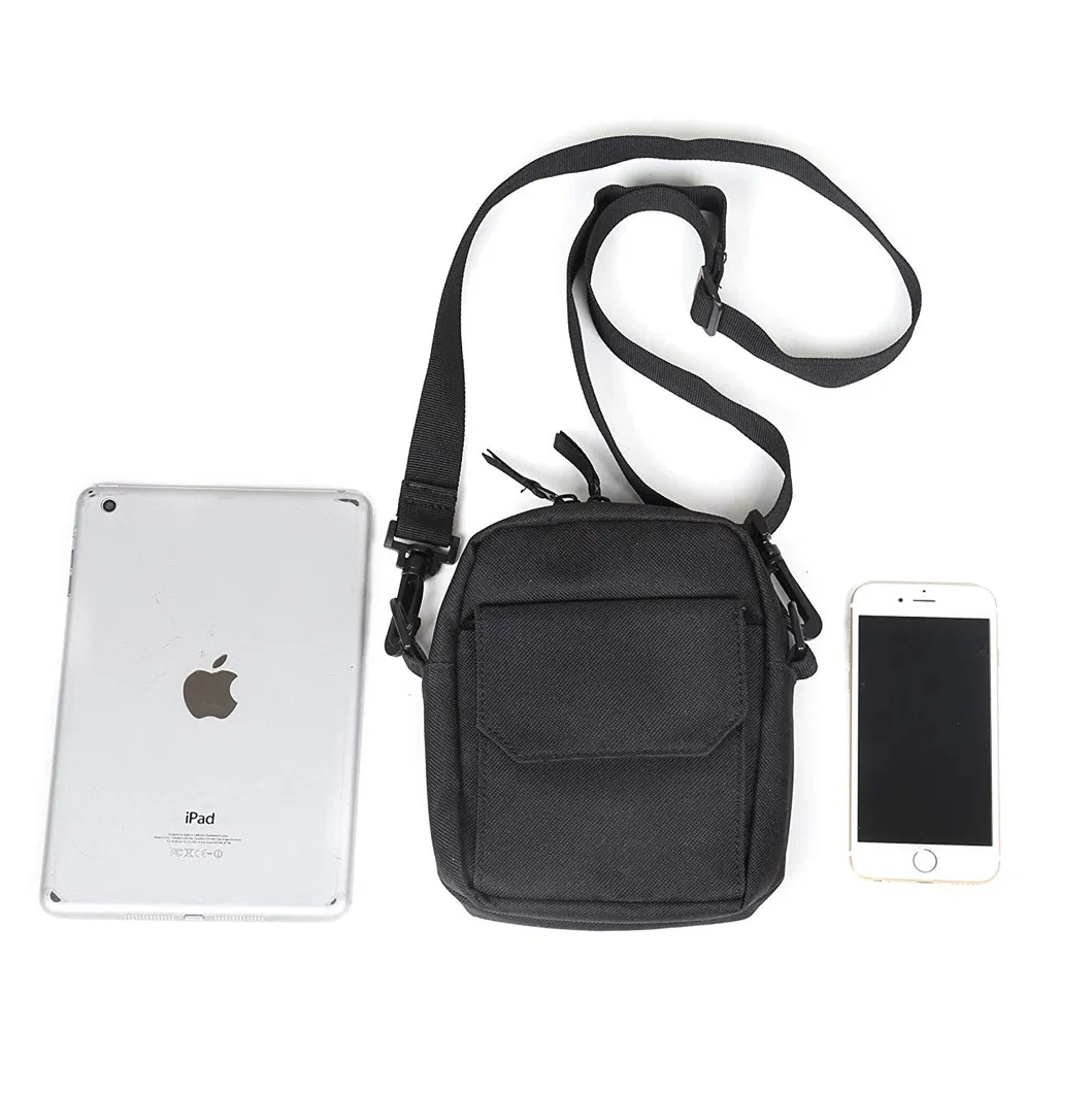 Small Messenger RFID Blocking Travel Wallet Neck Pouch Passport Holder