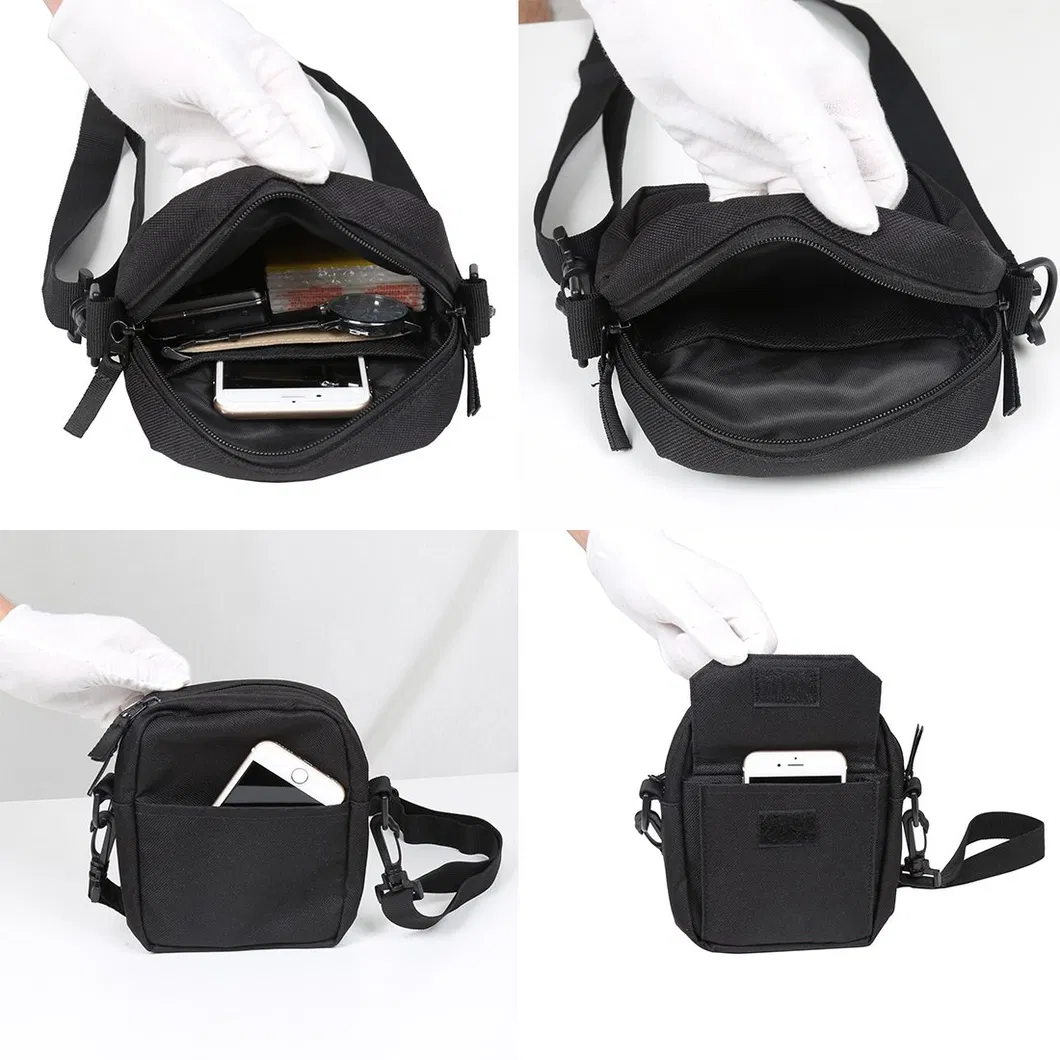 Small Messenger RFID Blocking Travel Wallet Neck Pouch Passport Holder