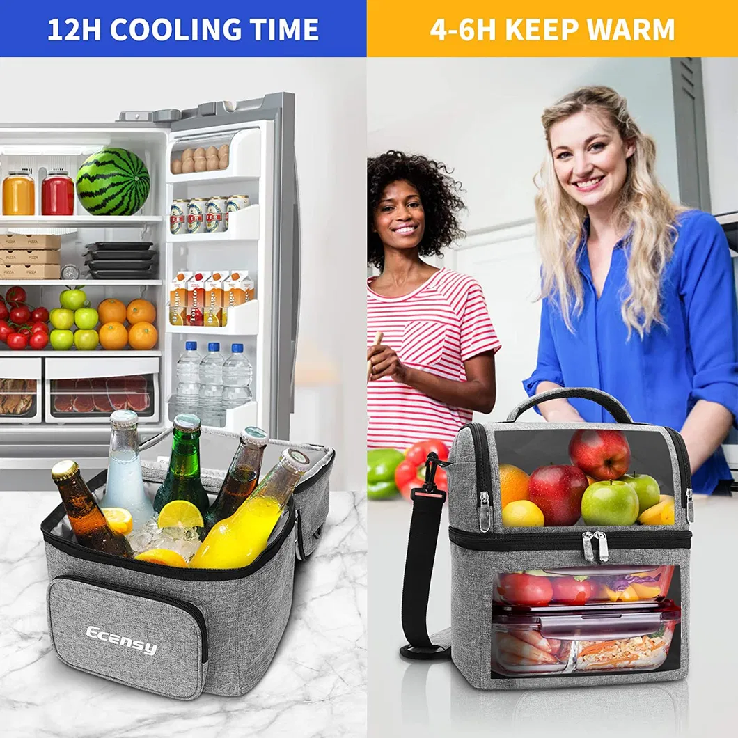 Soft Insulated Travelling Cooler Bag Leakproof for Camping Picnic Trip