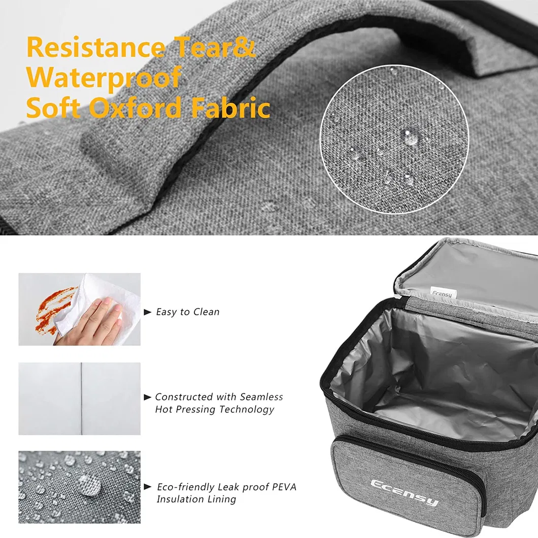 Soft Insulated Travelling Cooler Bag Leakproof for Camping Picnic Trip