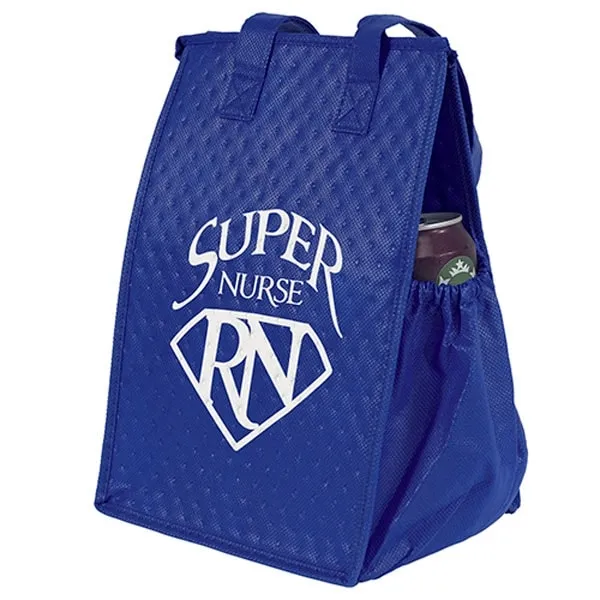 Therm-O-Tote Grocery Food Delivery Extra Large Insulated Non Woven Thermo Bag Sac Thermal Cooler Bag Insulated Tote