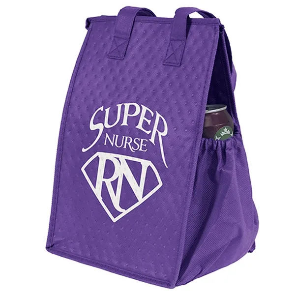 Therm-O-Tote Grocery Food Delivery Extra Large Insulated Non Woven Thermo Bag Sac Thermal Cooler Bag Insulated Tote