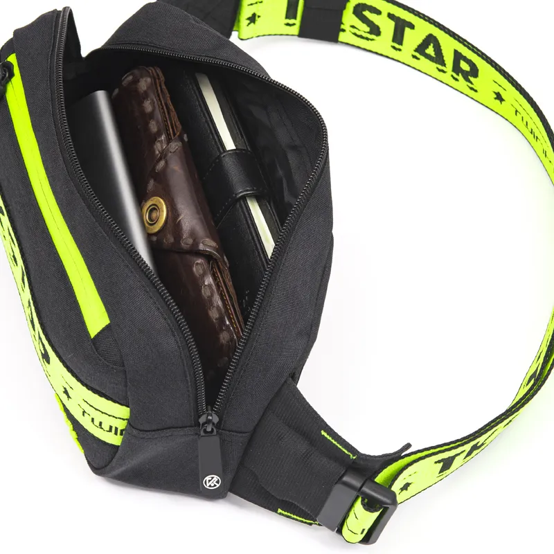 Trendy Sport Men′s Waist Bag Crossbody Leisure Bag Fanny Pack Bum Bag