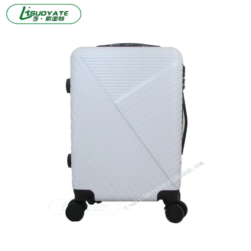 White Fashion 20 "ABS Luggage for Girls