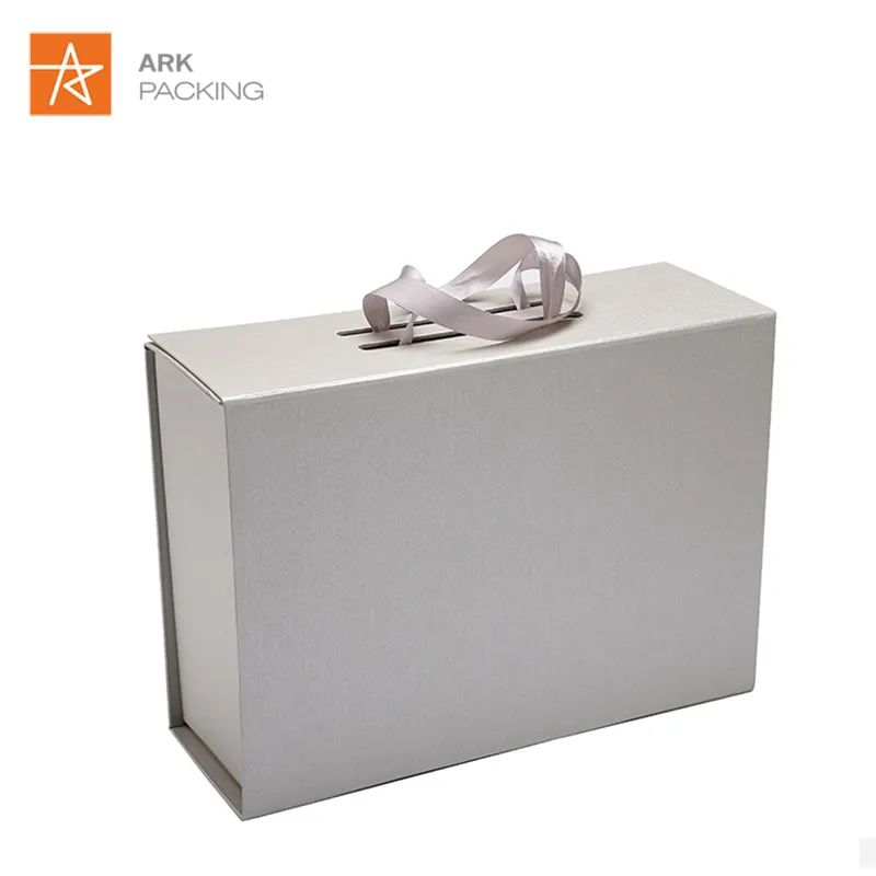 Wholesale Beautiful High Quality Medium Printing Color Embossing Rectangular Cardboard Gift Box Packaging