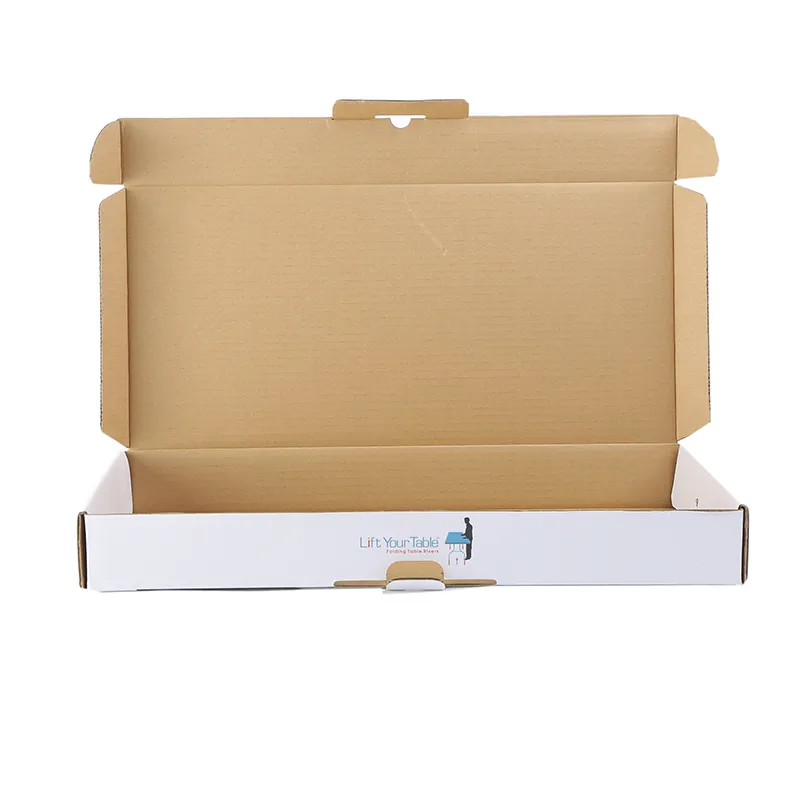Wholesale Custom Eco-Friendly Recycle Material Printing Gift Clothes Packaging Corrugated Shipping Mail Box