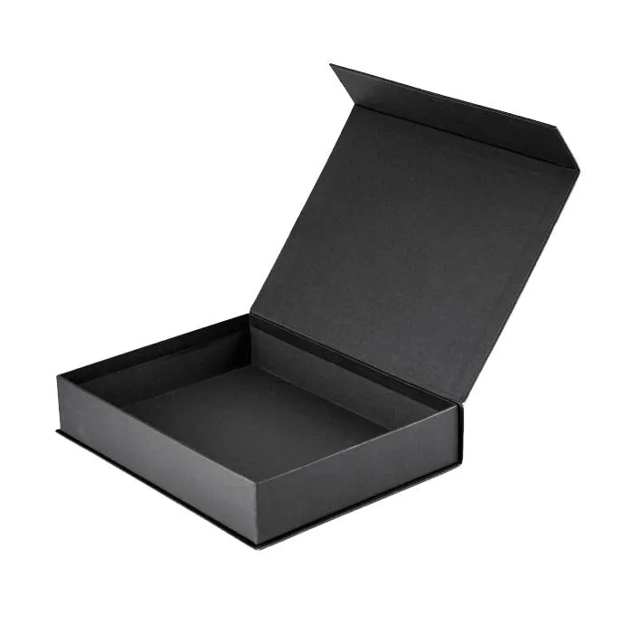 Wholesale Large Black Custom Logo Cardboard Packaging Cajas Box with Logo Luxury Magnetic Paper Gift Box