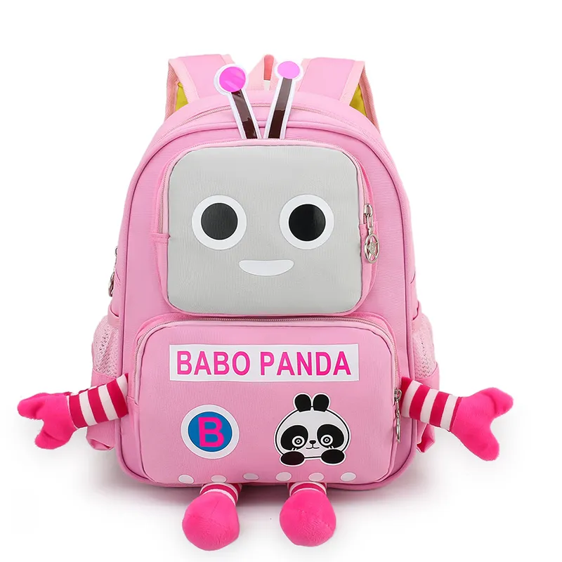Wholesale Outdoor Bagpack Casual Kids Backpack Children Cute Canvas School Bags for Teenagers