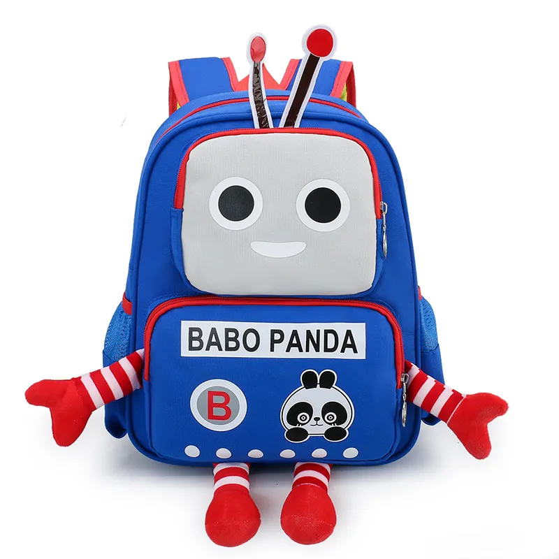 Wholesale Outdoor Bagpack Casual Kids Backpack Children Cute Canvas School Bags for Teenagers
